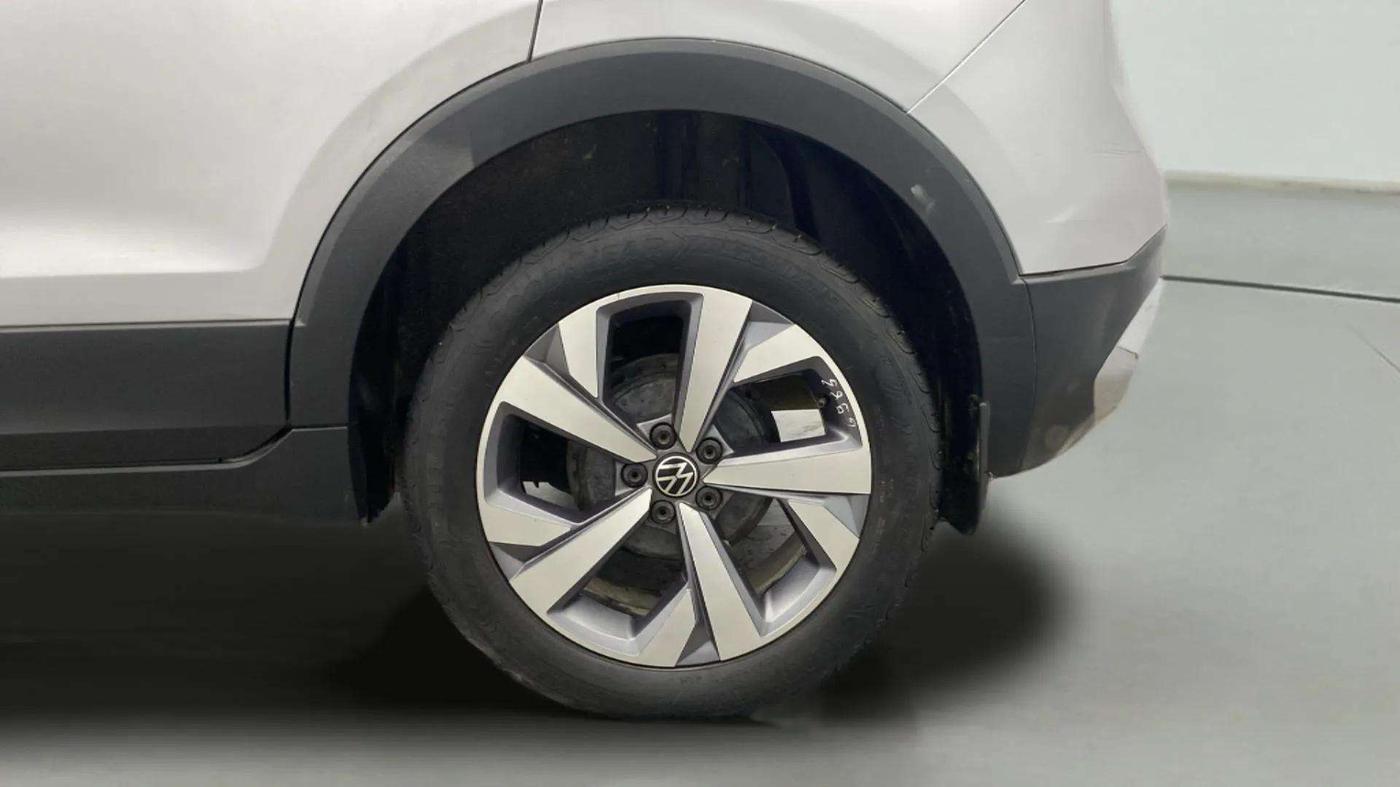 2022 Volkswagen TAIGUN TOPLINE 1.0 TSI MT, Petrol, Manual, 53,858 km, Left Rear Wheel