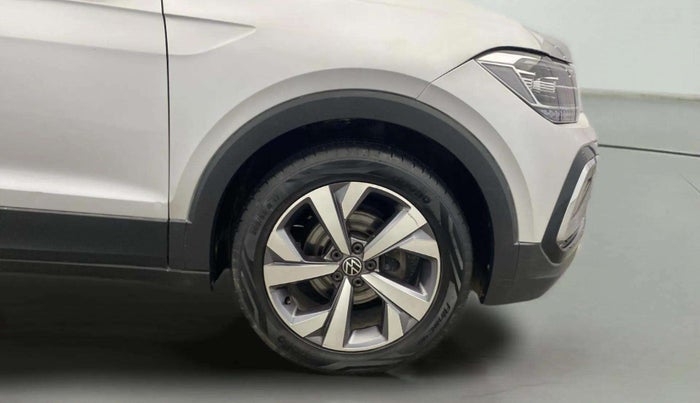 2022 Volkswagen TAIGUN TOPLINE 1.0 TSI MT, Petrol, Manual, 53,858 km, Right Front Wheel