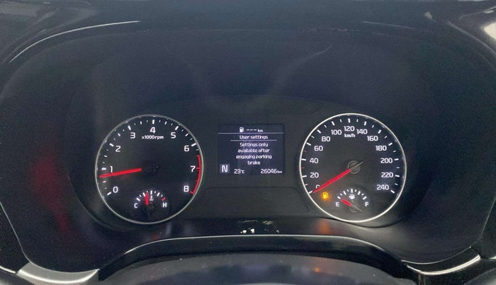 2021 KIA SELTOS HTK PLUS 1.5 IMT, Petrol, Manual, 26,045 km, Odometer Image