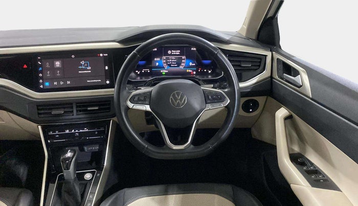 2024 Volkswagen VIRTUS Topline 1.0 TSI AT (Electric Seats), Petrol, Automatic, 31,785 km, Steering Wheel Close Up