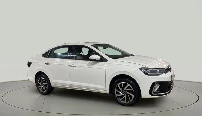 2024 Volkswagen VIRTUS Topline 1.0 TSI AT (Electric Seats), Petrol, Automatic, 31,785 km, Right Front Diagonal