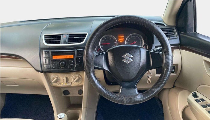 2012 Maruti Swift Dzire VXI, Petrol, Manual, 69,413 km, Steering Wheel Close Up