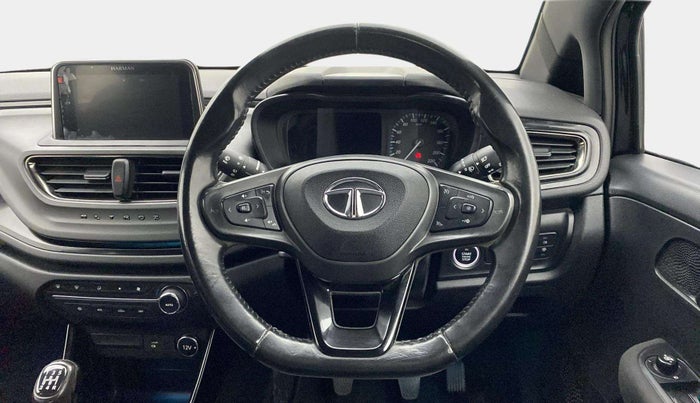 2022 Tata ALTROZ XZ PLUS PETROL DARK EDITION, Petrol, Manual, 31,352 km, Steering Wheel Close Up