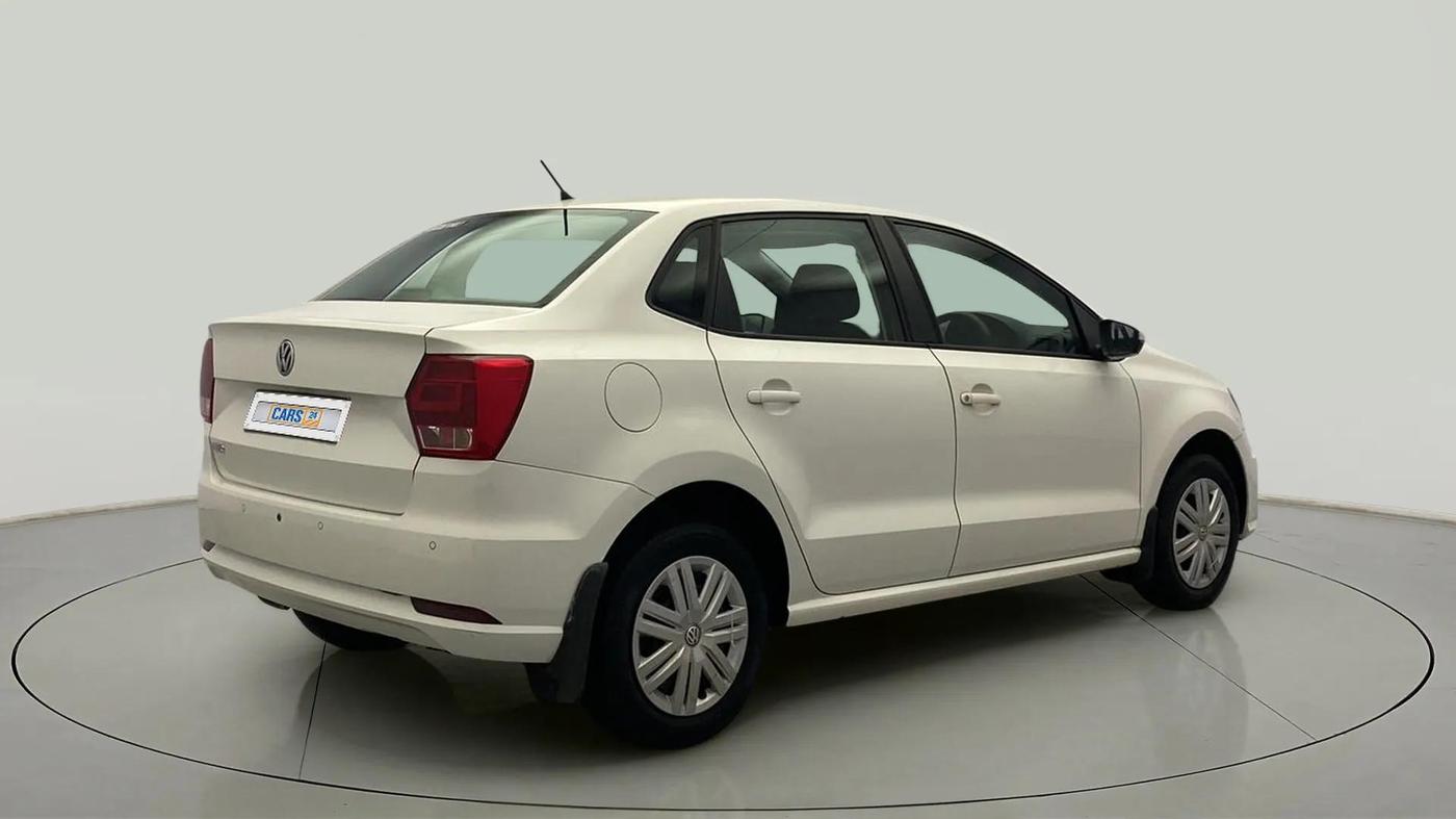 2019 Volkswagen Ameo TRENDLINE 1.0L, Petrol, Manual, 54,821 km, Right Back Diagonal