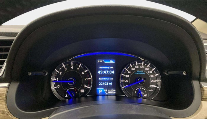 2018 Maruti Ciaz ALPHA  AT 1.5 SHVS PETROL, Petrol, Automatic, 53,722 km, Odometer Image