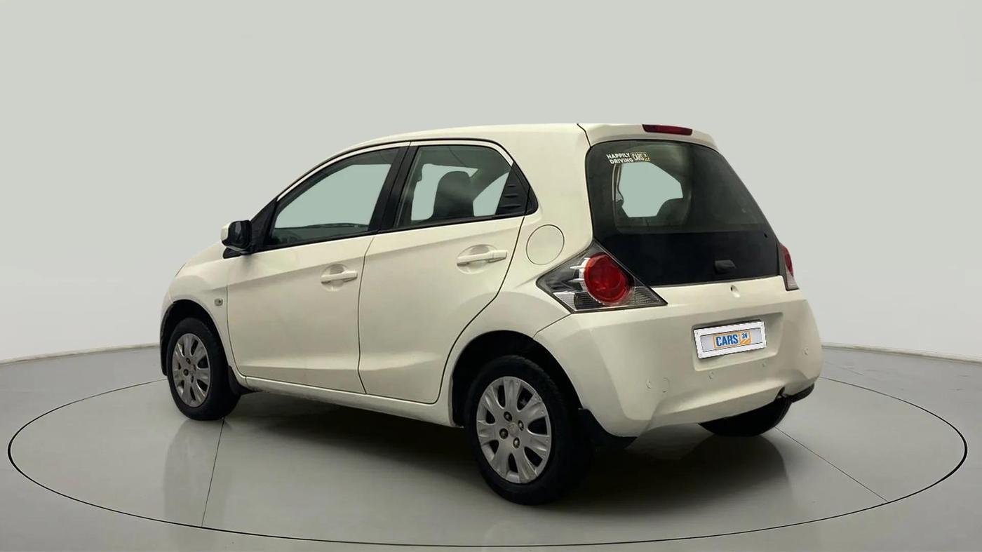 2014 Honda Brio S MT, Petrol, Manual, 1,26,416 km, Left Back Diagonal