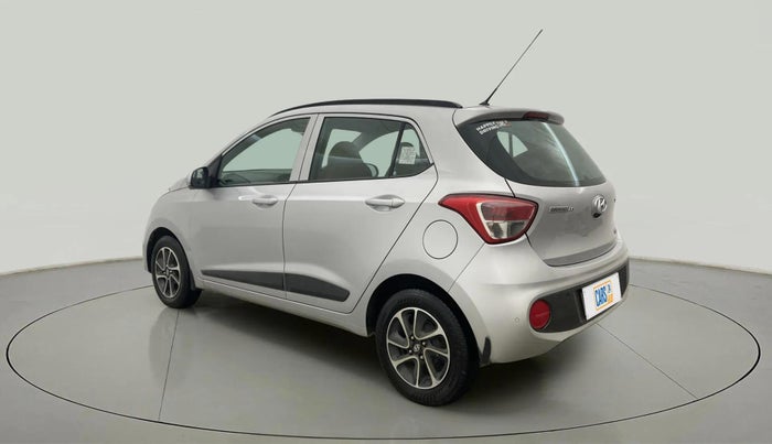 2017 Hyundai Grand i10 SPORTZ (O) AT 1.2 KAPPA VTVT, Petrol, Automatic, 57,629 km, Left Back Diagonal