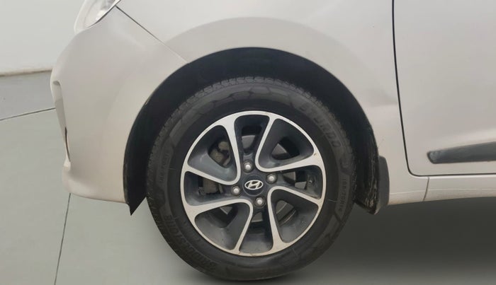 2017 Hyundai Grand i10 SPORTZ (O) AT 1.2 KAPPA VTVT, Petrol, Automatic, 57,629 km, Left Front Wheel
