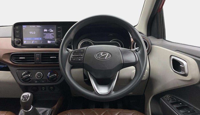 2021 Hyundai AURA SX 1.2, Petrol, Manual, 56,634 km, Steering Wheel Close Up