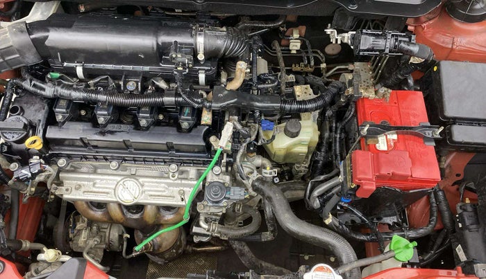 2022 Maruti Swift ZXI PLUS AMT DUAL TONE, Petrol, Automatic, 53,453 km, Engine View - Left
