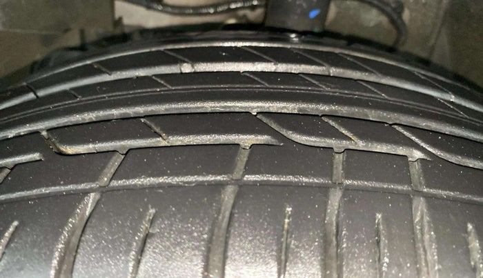 2023 Tata NEXON CREATIVE PLUS 1.2 REVOTRON 6 AMT, Petrol, Automatic, 17,196 km, Left Front Tyre Tread