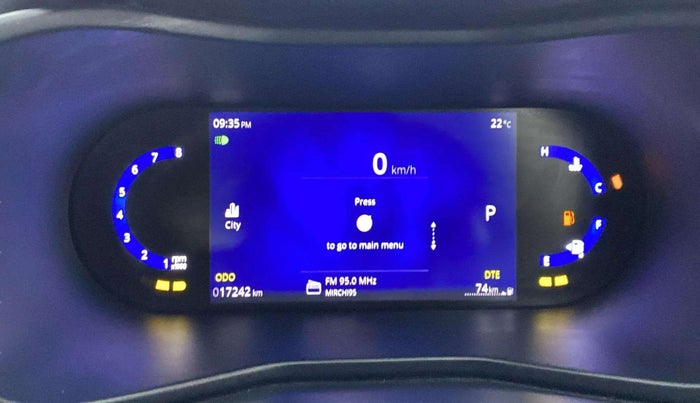 2023 Tata NEXON CREATIVE PLUS 1.2 REVOTRON 6 AMT, Petrol, Automatic, 17,196 km, Odometer Image