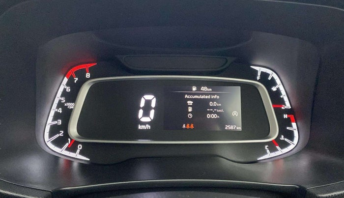 2024 KIA SONET HTK PLUS 1.2 PETROL MT, Petrol, Manual, 2,587 km, Odometer Image