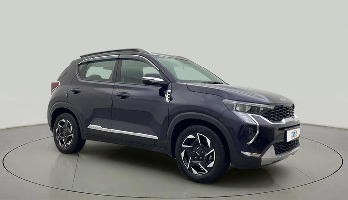 2024 KIA SONET HTK PLUS 1.2 PETROL MT, Petrol, Manual, 2,587 km, Right Front Diagonal