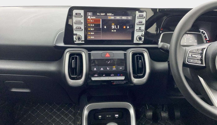 2024 KIA SONET HTK PLUS 1.2 PETROL MT, Petrol, Manual, 2,587 km, Air Conditioner