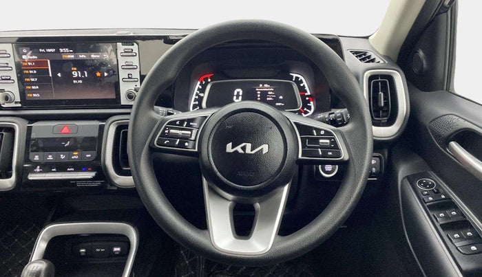 2024 KIA SONET HTK PLUS 1.2 PETROL MT, Petrol, Manual, 2,587 km, Steering Wheel Close Up