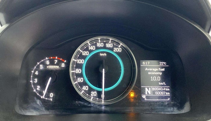 2017 Maruti IGNIS ZETA 1.2 AMT, Petrol, Automatic, 60,097 km, Odometer Image