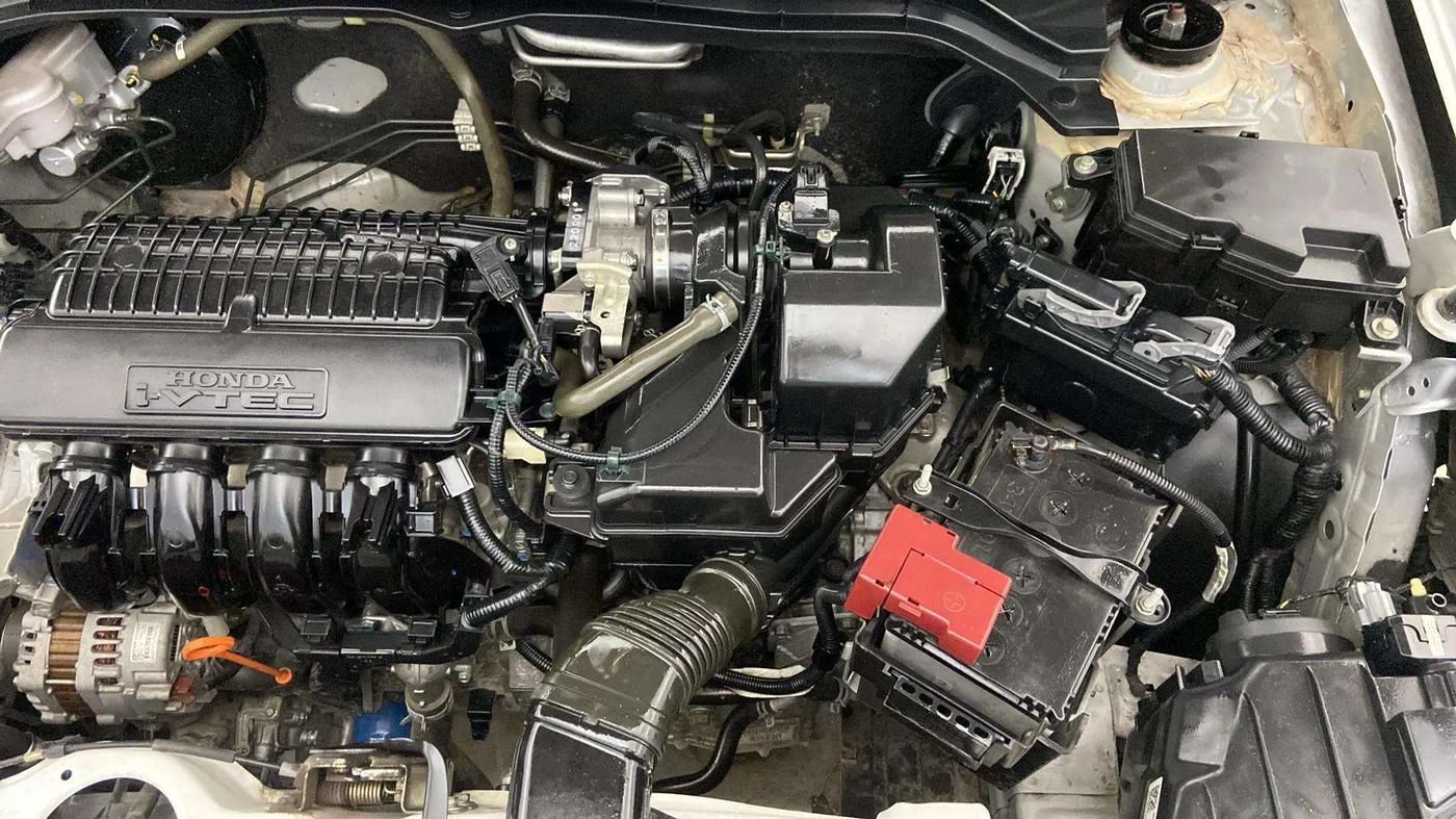 2022 Honda Amaze 1.2L I-VTEC S CVT, Petrol, Automatic, 20,425 km, Engine View - Left