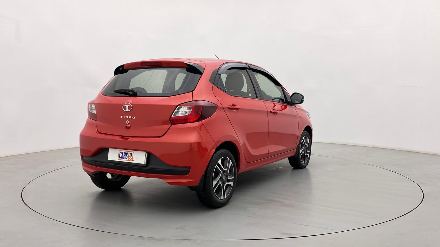 2021 Tata Tiago XZ+ 1.2 Revotron, Petrol, Manual, 29,189 km, Right Back Diagonal