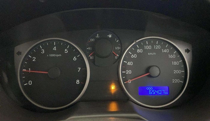 2013 Hyundai i20 MAGNA (O) 1.2, Petrol, Manual, 65,343 km, Odometer Image