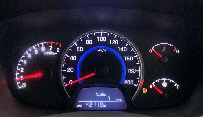 2014 Hyundai Grand i10 SPORTZ 1.2 KAPPA VTVT, Petrol, Manual, 42,111 km, Odometer Image