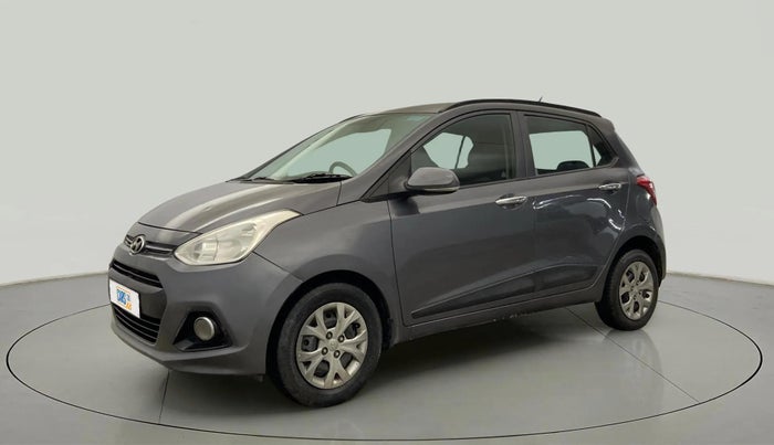2014 Hyundai Grand i10 SPORTZ 1.2 KAPPA VTVT, Petrol, Manual, 42,111 km, Left Front Diagonal