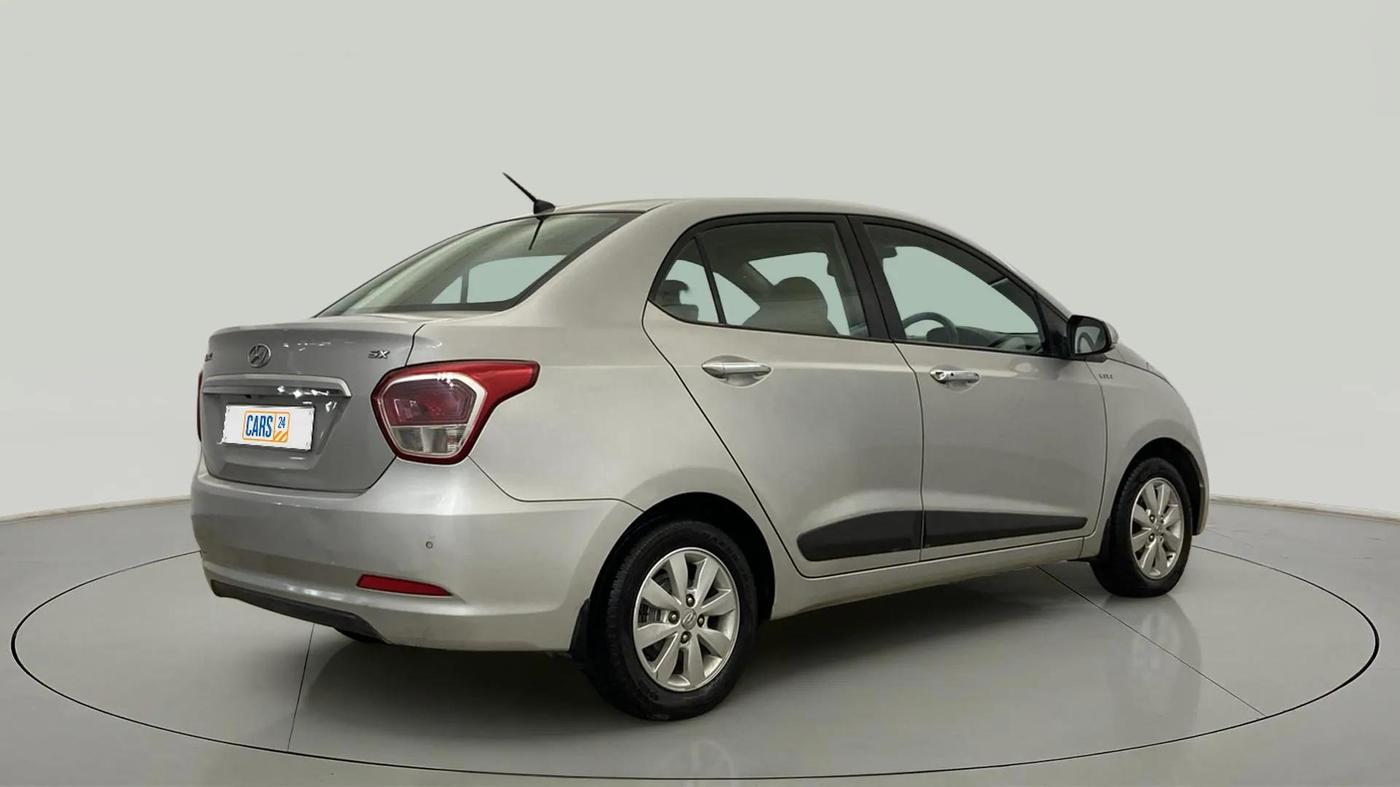 2015 Hyundai Xcent SX 1.2, Petrol, Manual, 72,073 km, Right Back Diagonal
