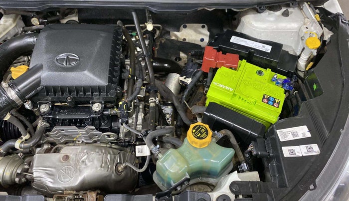 2022 Tata NEXON XZ PLUS PETROL, Petrol, Manual, 50,447 km, Engine View - Left