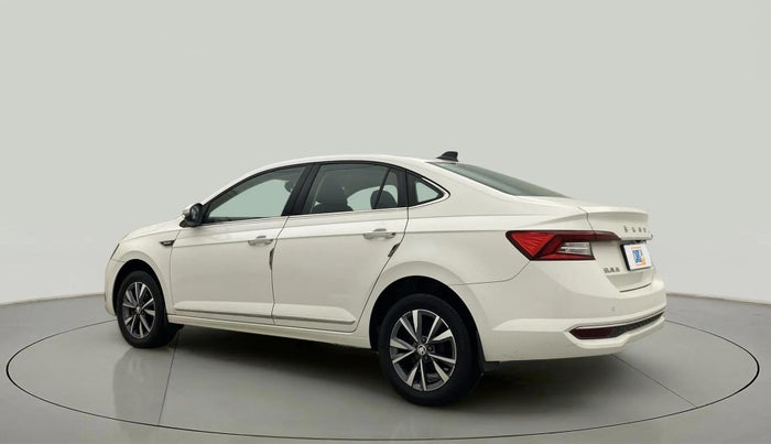 2023 Skoda SLAVIA STYLE 1.0L TSI AT, Petrol, Automatic, 21,051 km, Left Back Diagonal