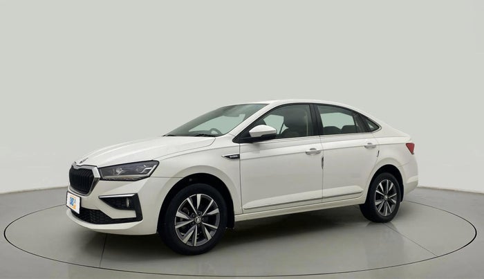 2023 Skoda SLAVIA STYLE 1.0L TSI AT, Petrol, Automatic, 21,051 km, Left Front Diagonal