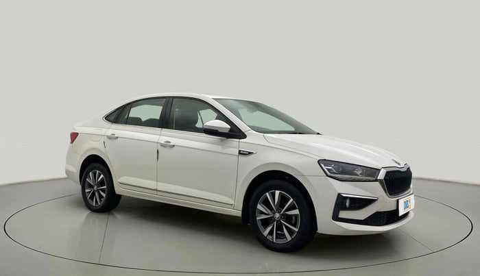 2023 Skoda SLAVIA STYLE 1.0L TSI AT, Petrol, Automatic, 21,051 km, Right Front Diagonal