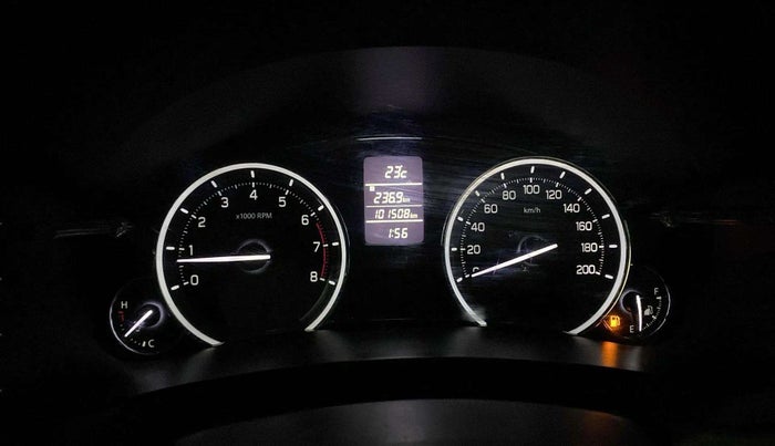 2018 Maruti Ciaz ALPHA 1.4 PETROL, Petrol, Manual, 1,01,485 km, Odometer Image