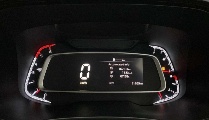 2022 KIA SONET HTX ANNIVERSARY EDITION 1.5, Diesel, Manual, 31,612 km, Odometer Image