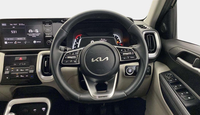 2022 KIA SONET HTX ANNIVERSARY EDITION 1.5, Diesel, Manual, 31,612 km, Steering Wheel Close Up