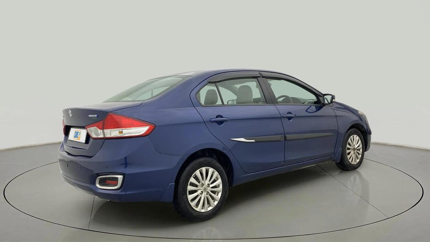 2019 Maruti Ciaz DELTA AT 1.5 SHVS PETROL, Petrol, Automatic, 77,002 km, Right Back Diagonal