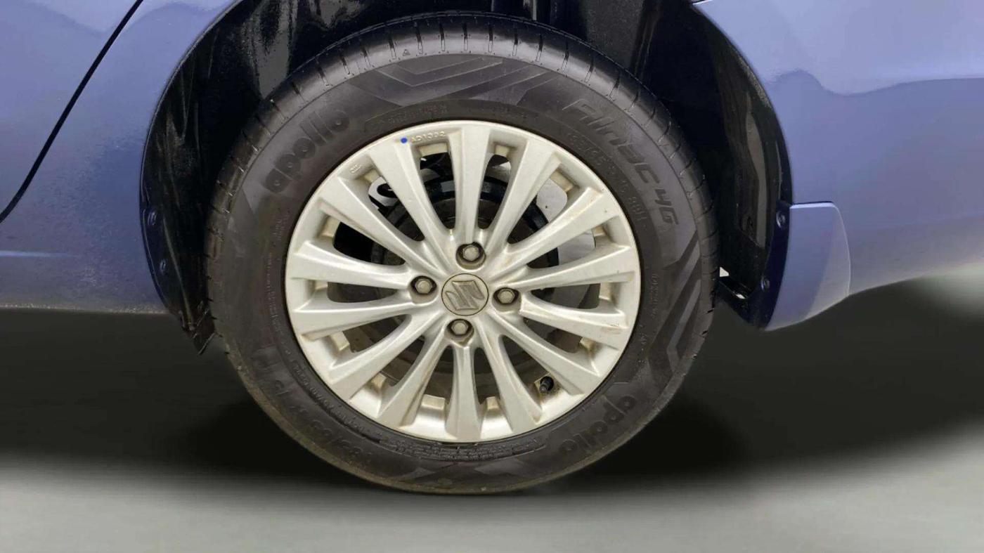 2019 Maruti Ciaz DELTA AT 1.5 SHVS PETROL, Petrol, Automatic, 77,002 km, Left Rear Wheel