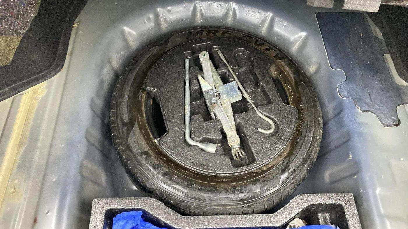2019 Maruti Ciaz DELTA AT 1.5 SHVS PETROL, Petrol, Automatic, 77,002 km, Spare Tyre