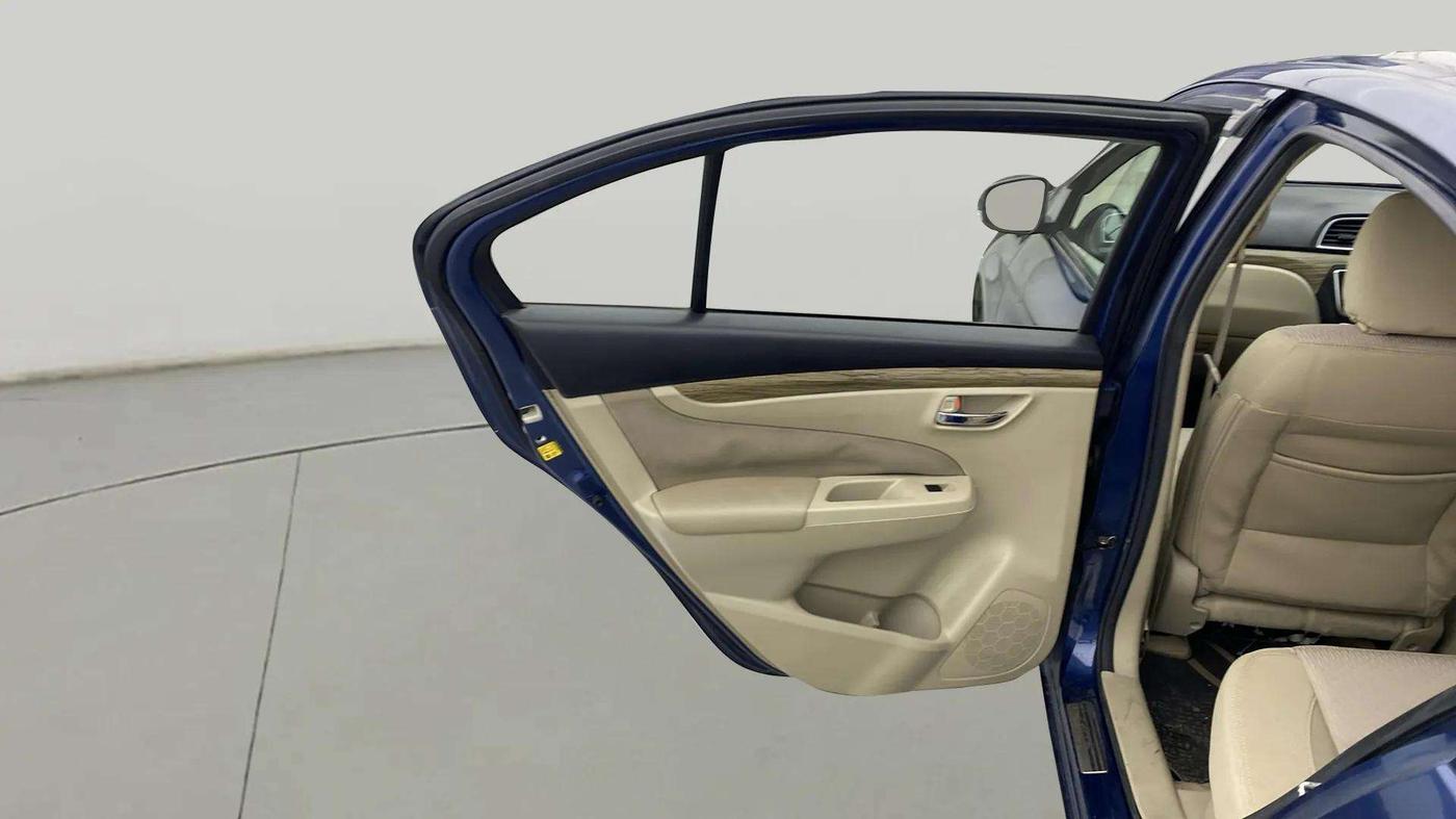 2019 Maruti Ciaz DELTA AT 1.5 SHVS PETROL, Petrol, Automatic, 77,002 km, LHS Rear Door