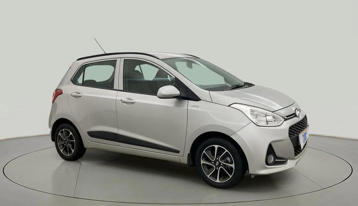 2018 Hyundai Grand i10 SPORTZ AT 1.2 KAPPA VTVT, Petrol, Automatic, 47,830 km, Right Front Diagonal