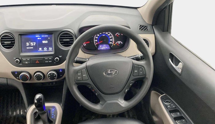 2018 Hyundai Grand i10 SPORTZ AT 1.2 KAPPA VTVT, Petrol, Automatic, 47,830 km, Steering Wheel Close Up