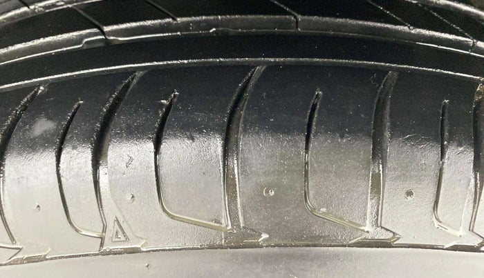 2017 Tata NEXON XZ PLUS PETROL, Petrol, Manual, 38,076 km, Left Rear Tyre Tread