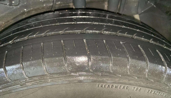 2022 Tata NEXON XZ PETROL, Petrol, Manual, 48,343 km, Left Rear Tyre Tread