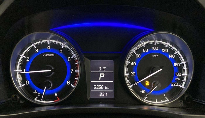 2020 Maruti Baleno DELTA CVT PETROL 1.2, Petrol, Automatic, 53,652 km, Odometer Image