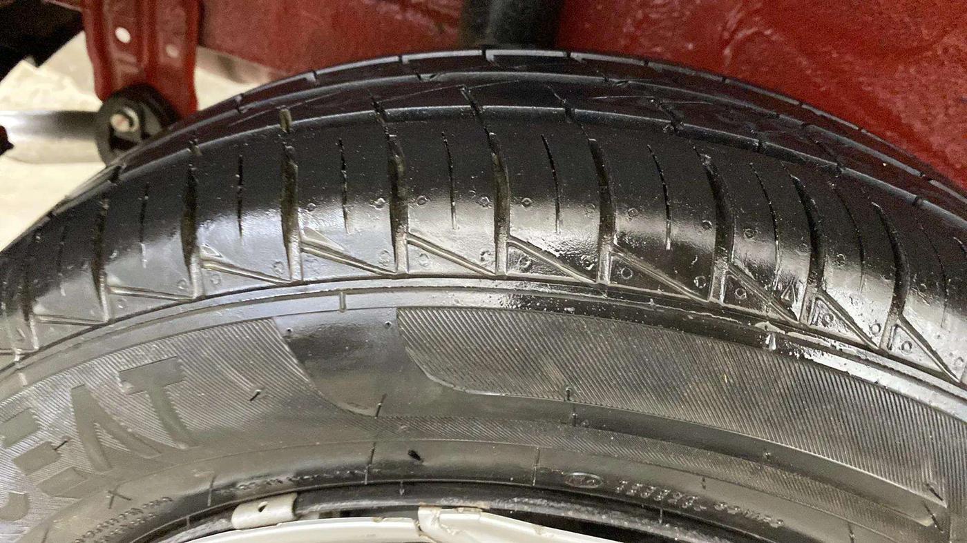 2024 Maruti S PRESSO VXI PLUS (O) AMT, Petrol, Automatic, 4,329 km, Left Front Tyre Tread