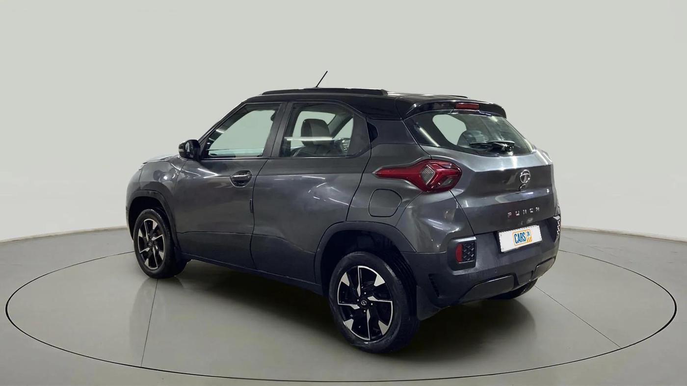 2021 Tata PUNCH CREATIVE  MT, Petrol, Manual, 64,957 km, Left Back Diagonal