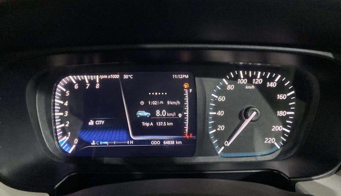 2021 Tata PUNCH CREATIVE  MT, Petrol, Manual, 64,829 km, Odometer Image