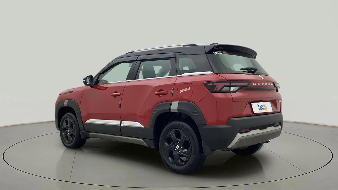 2024 Maruti BREZZA ZXI + SMART HYBRID DUAL TONE, Petrol, Manual, 9,742 km, Left Back Diagonal