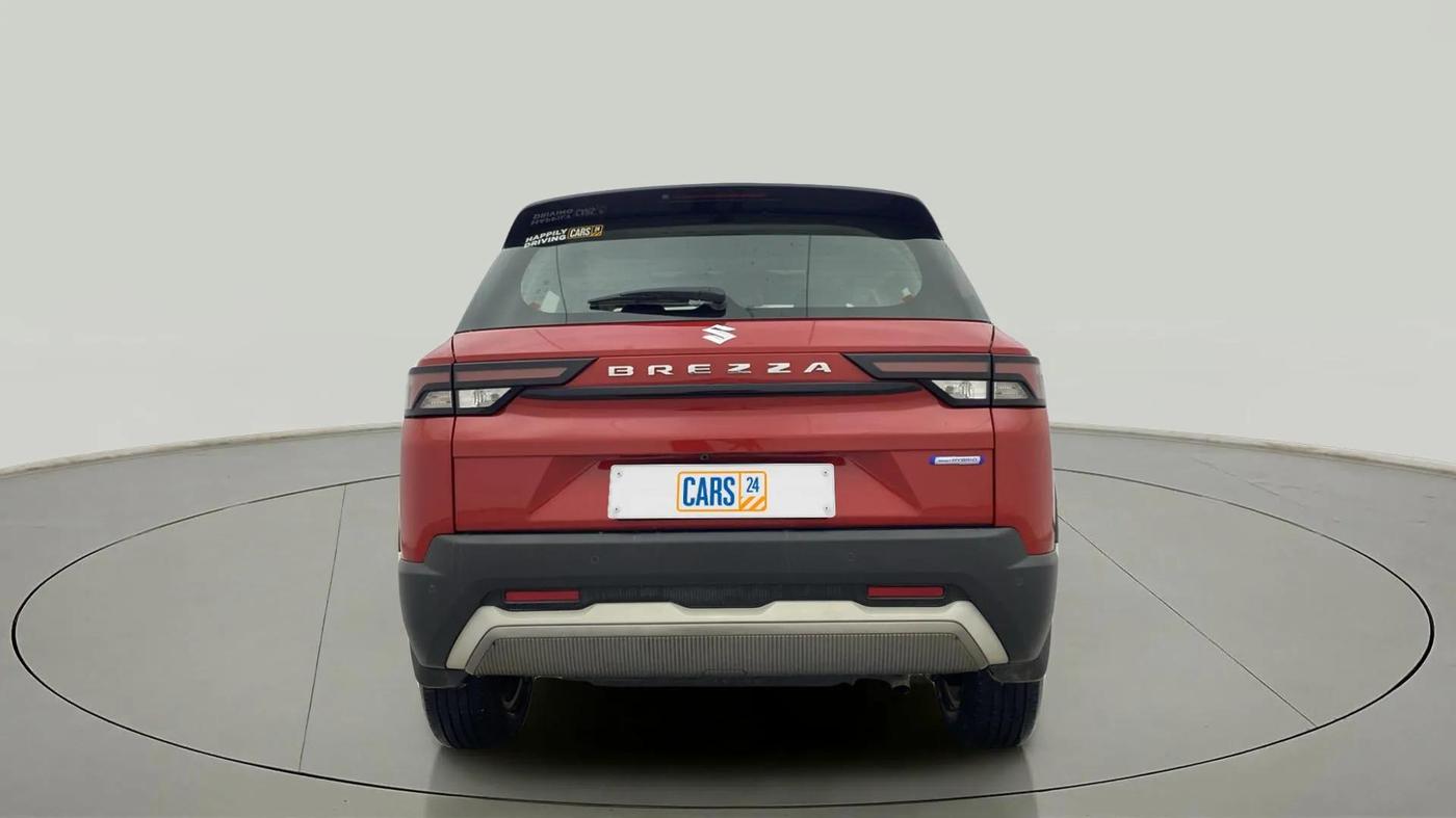 2024 Maruti BREZZA ZXI + SMART HYBRID DUAL TONE, Petrol, Manual, 9,742 km, Back/Rear