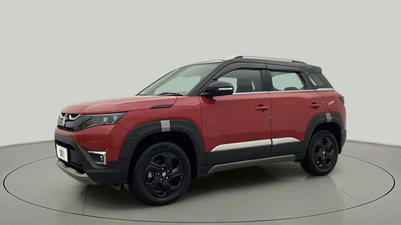 2024 Maruti BREZZA ZXI + SMART HYBRID DUAL TONE, Petrol, Manual, 9,742 km, Left Front Diagonal