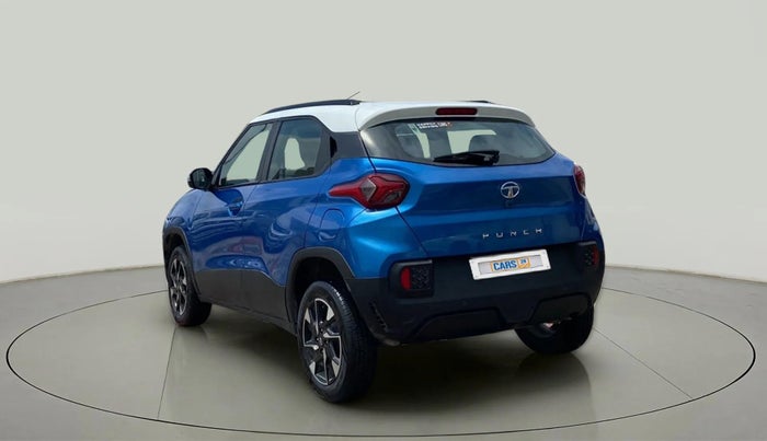 2023 Tata PUNCH CREATIVE AMT 1.2 RTN DUAL TONE, Petrol, Automatic, 3,844 km, Left Back Diagonal